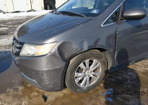 2016 Honda Odyssey Ex-L из США, поврежденный, VIN 5FNRL5H63GB022087